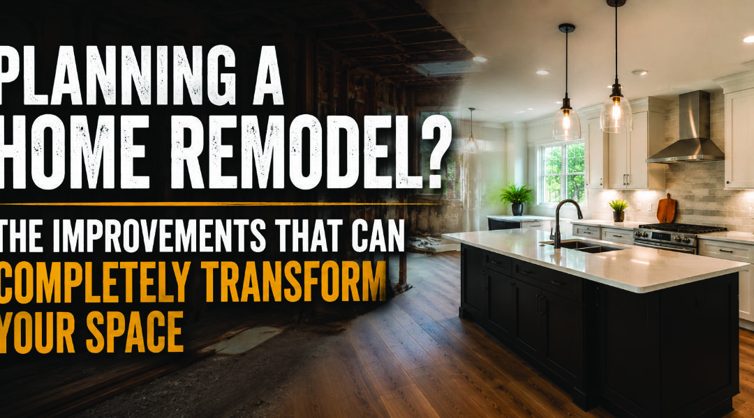 Planning a Home Remodel? The Improvements That Can Completely Transform Your Space
